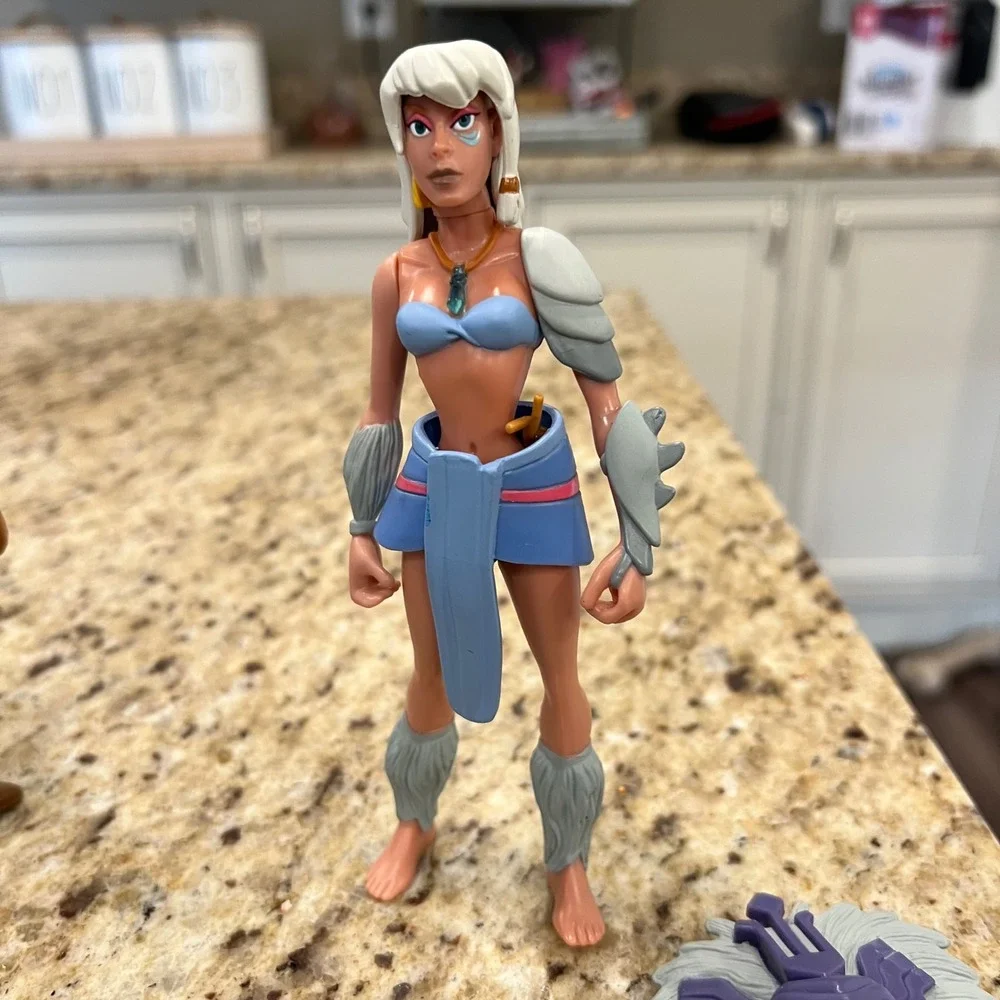Disney Atlantis The Lost Empire Action Figure Lot Milo Mole Kida Accessories